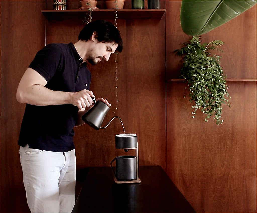 Pour-Over-Coffee-Maker-by-Wolf-&-Miu Design masterpiece Handcrafted in Barcelona