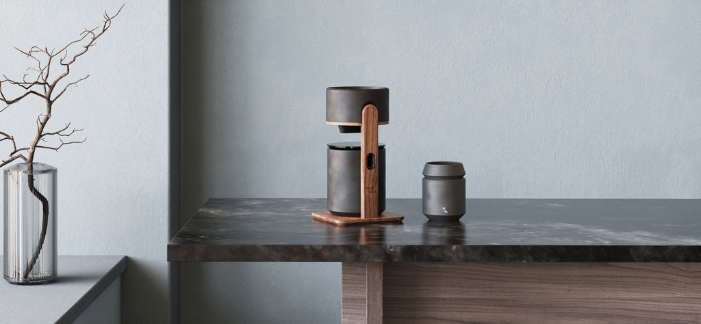 Quindio Collection Pour Over Coffe Maker Vespre and Mug Black by -Wolf & Miu