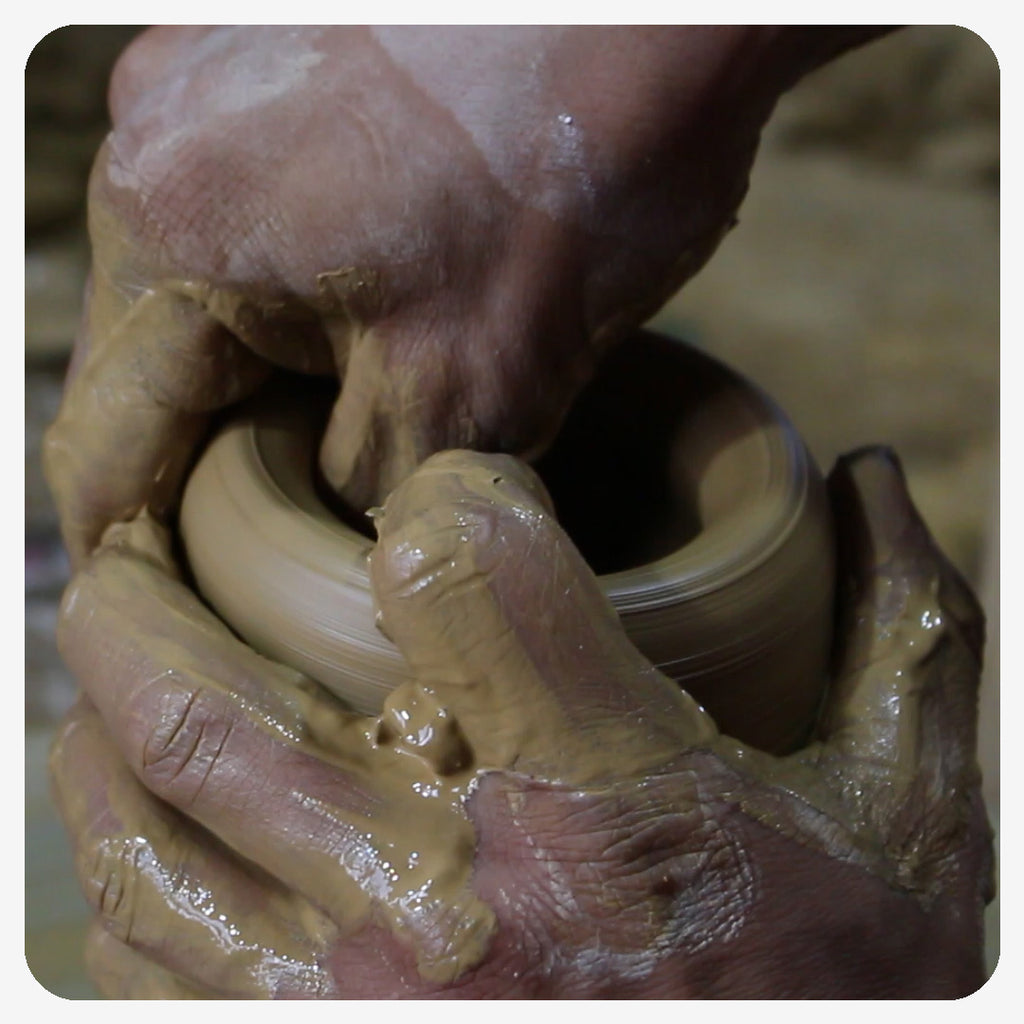 Raquira Colombia Pottery Making - Rojo Collection by Wolf & Miu