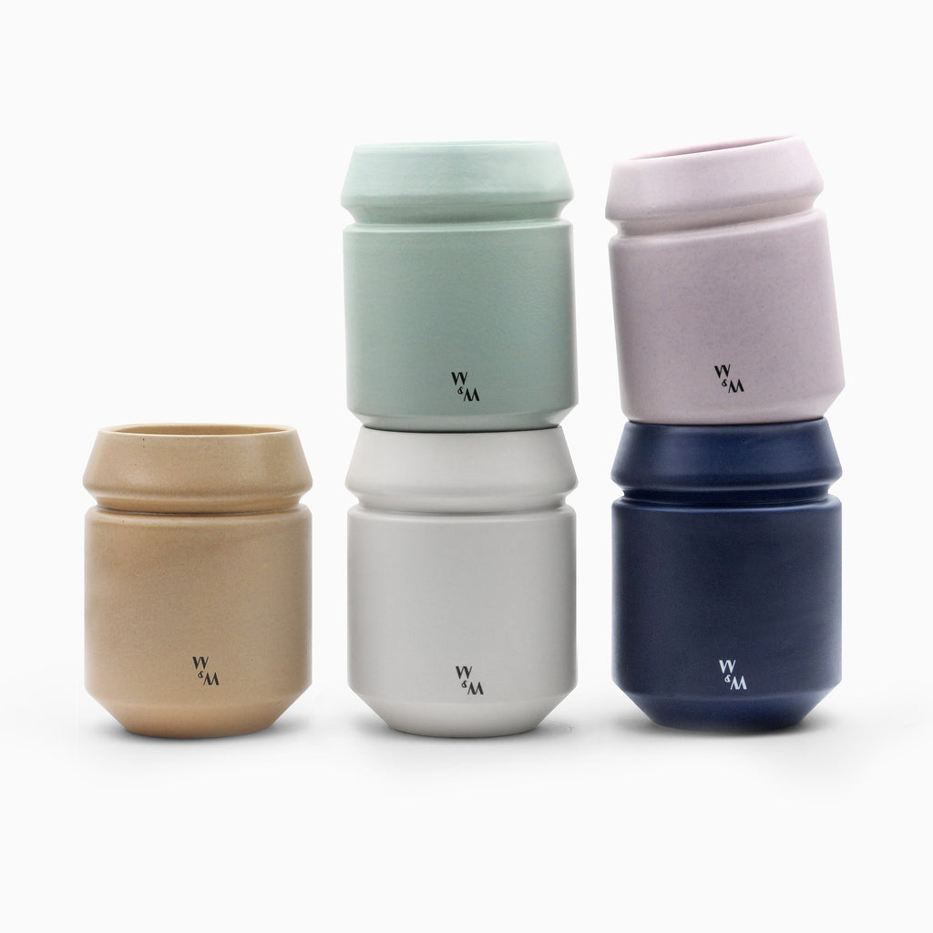 Sensory Stackable Double Walled mug by Wolf & Miu