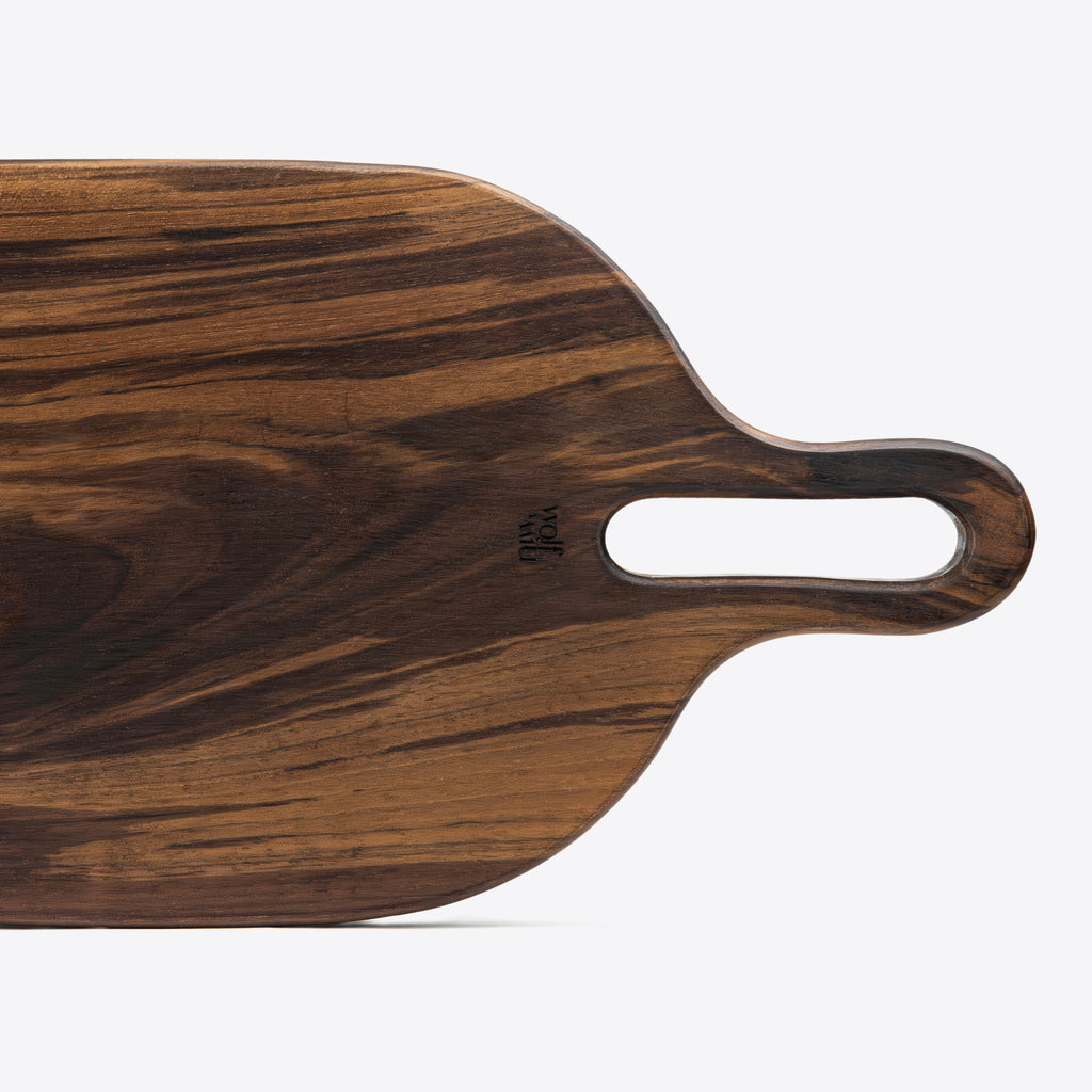Walnut Wood Serving Board Small by Wolf Miu